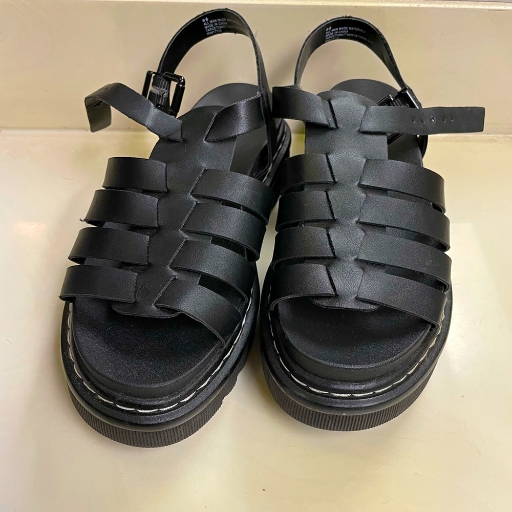 A New Day black platform sandals